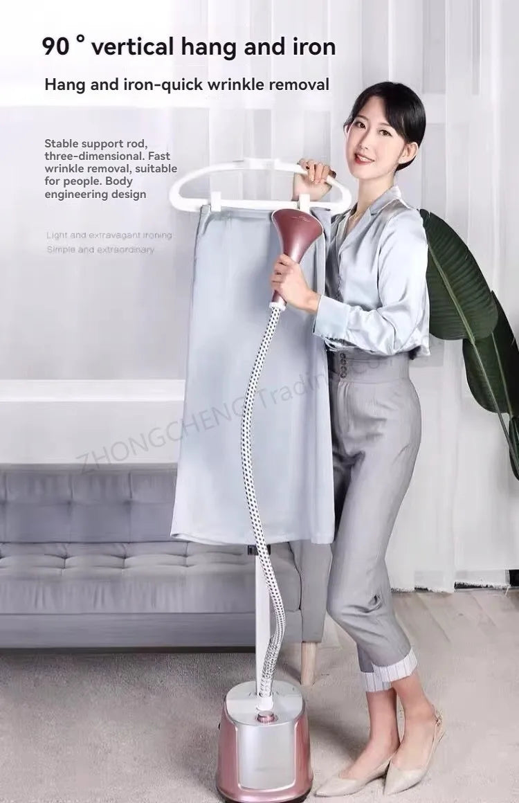 Tidesmit high-power handheld garment steamer for vertical clothes ironing featuring portable household design
