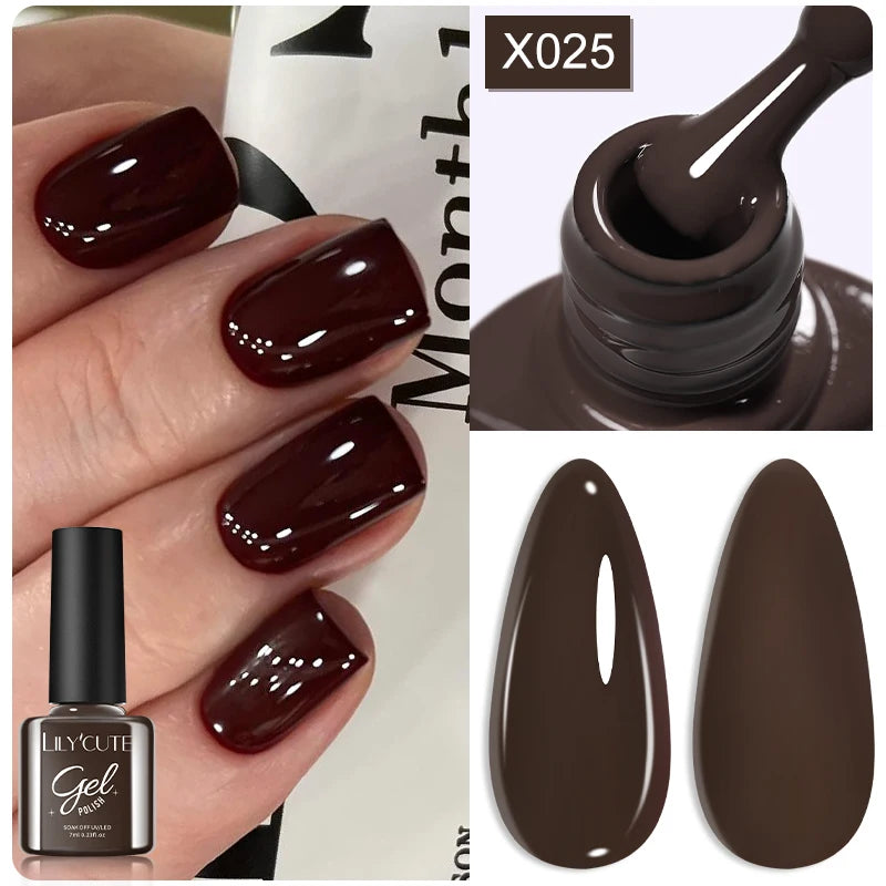 Magnetic Cat Eye Gel Nail Polish – Reflective UV Soak Off Kit Permanent Makeup Machines COLOR-025 Tidesmit