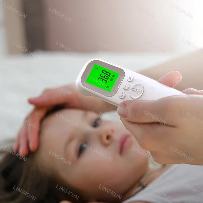 Infrared Fever Thermometer Medical Household Digital LCD Infant Adult Non-contact Laser Body Temperature Ear Thermometer