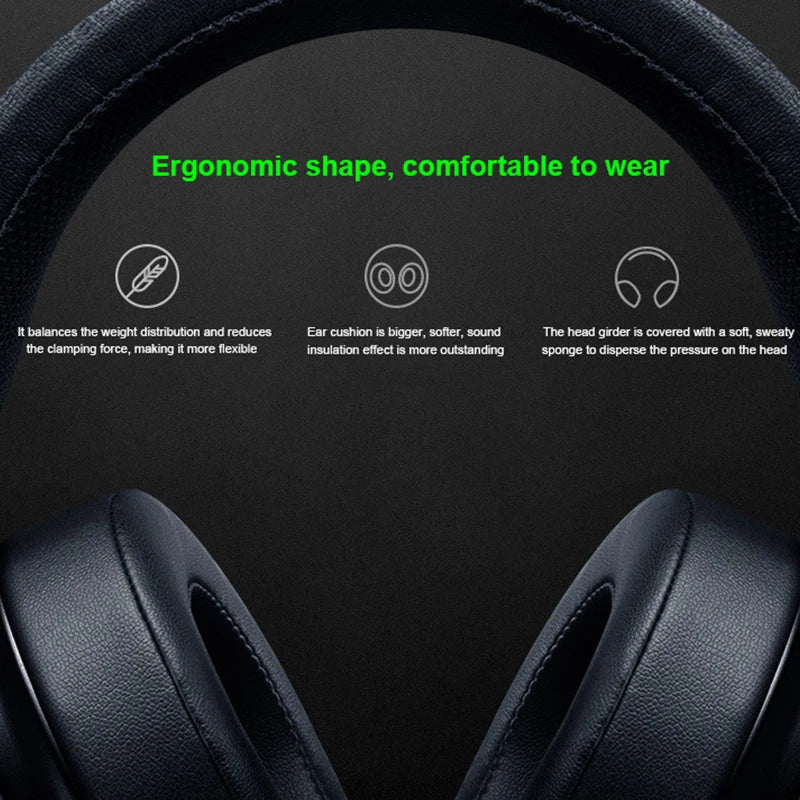 Kraken Pro V2 Over-Ear Headphones with 7.1 Surround Sound and Low Latency Tidesmit