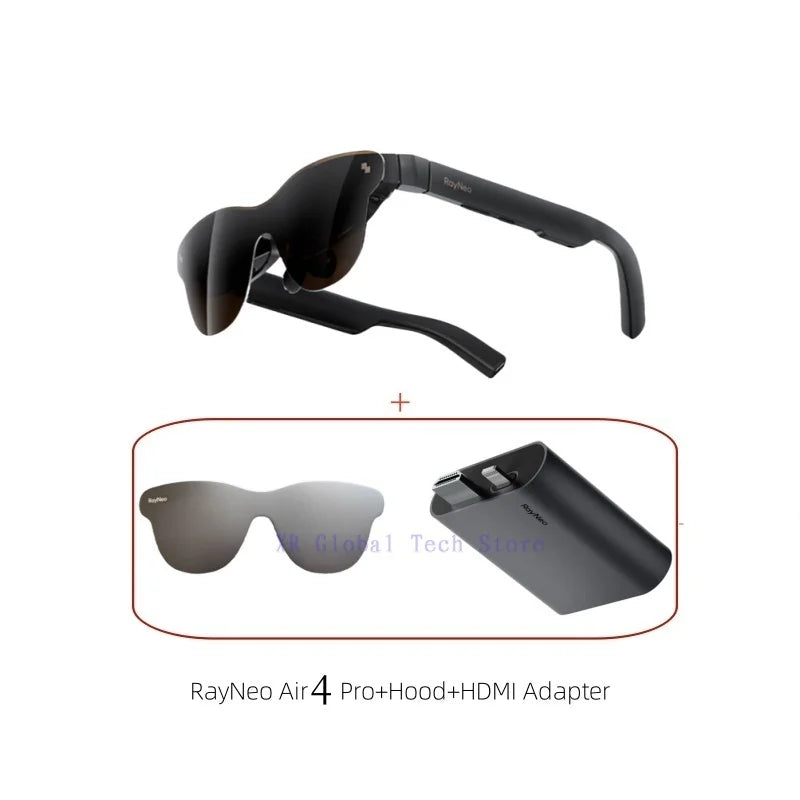 RayNeo Air 4 Pro AR Glasses: 1200 Nits Micro-OLED Spatial Display Air 4 Pro suit Tidesmit