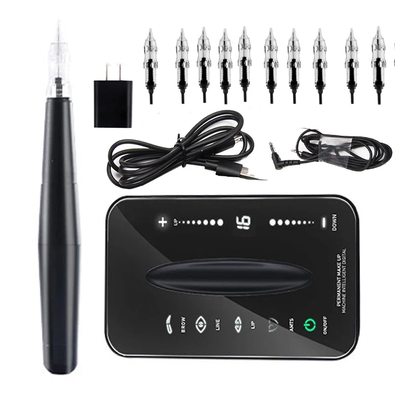 PMU Machine Kit: Digital Touch Screen Permanent Makeup Pen Set Permanent Makeup Machines Tidesmit