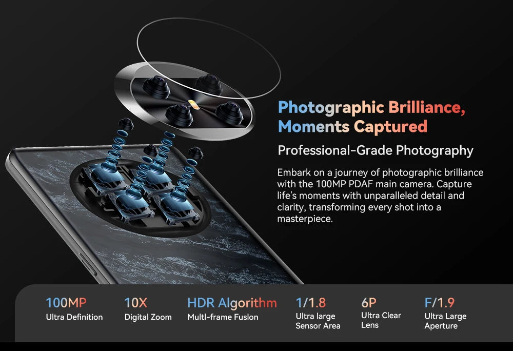 [NEW] CUBOT Android Smartphone X90, 6.67" AMOLED Curved 120Hz Display, 32GB RAM (16GB+16GB), 256GB ROM, Helio G99, NFC, 100MP