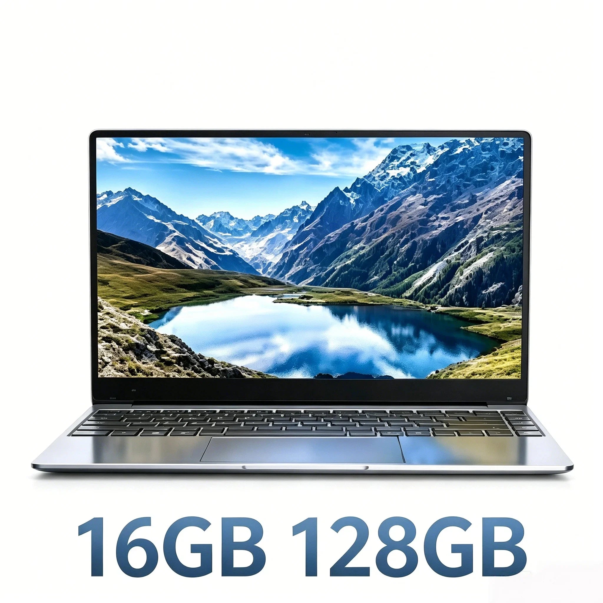 15.6 Inch Intel N3700 NEW Laptop 16GB RAM 2TB SSD Windows 11 Ultra Slim Notebook Gamer 1920x1080 Office Study PC Max Ultra Plus
