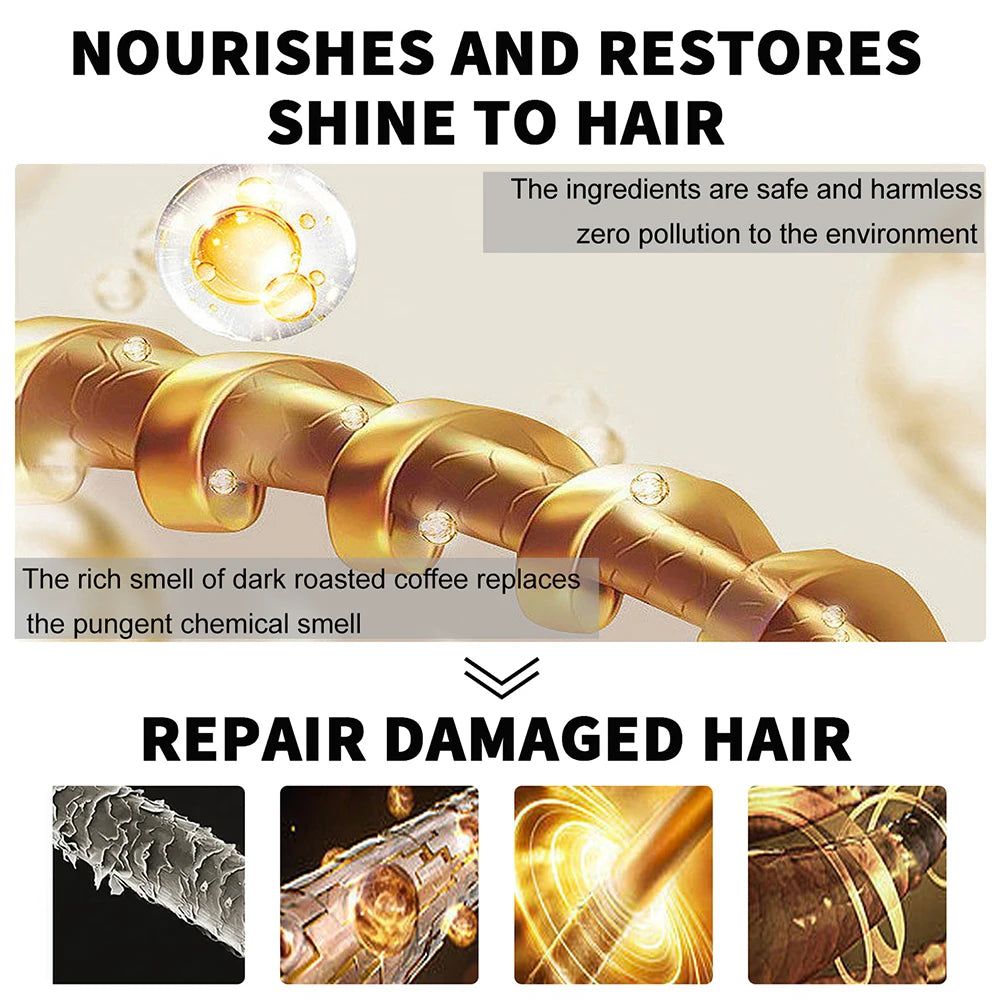 Tidesmit 100% Natural Batana Oil hair mask, deep conditioner for dry damaged hair repair and healthy growth treatment.