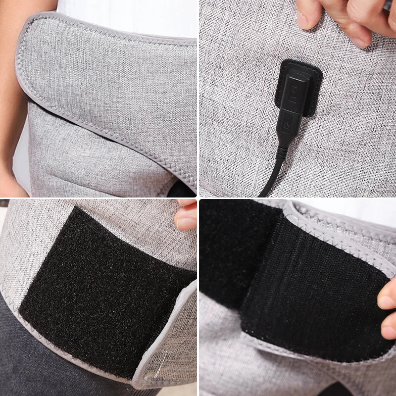 Red Light Therapy Hip Massager with Heat - Portable Wellness Tool Relaxation Treatment Tidesmit