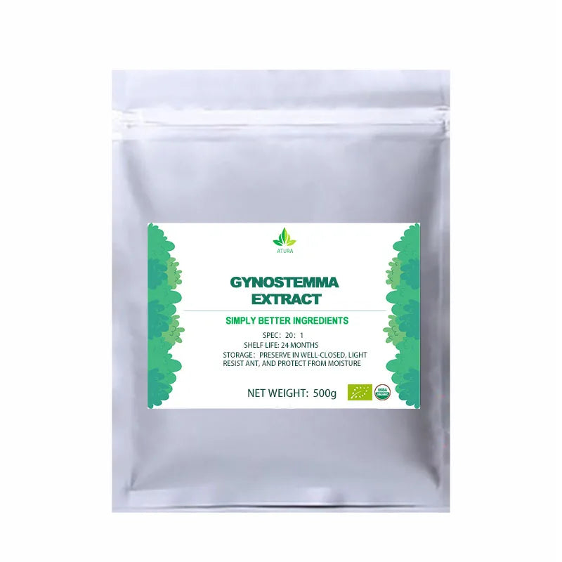 100g-1000g High Quality Gynostemma Gypenosides,Jiaogulan, Free Shipping