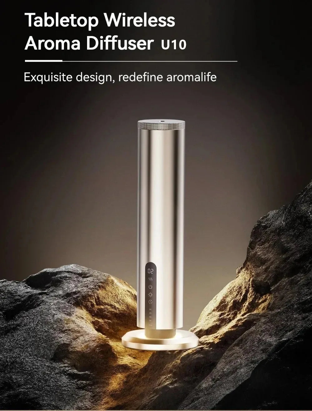 Waterless Intelligent  Essential Oil Diffuser  APP Control Hotel Aroma Diffuser Coverage 300m³ Smart Scent Machine for Home