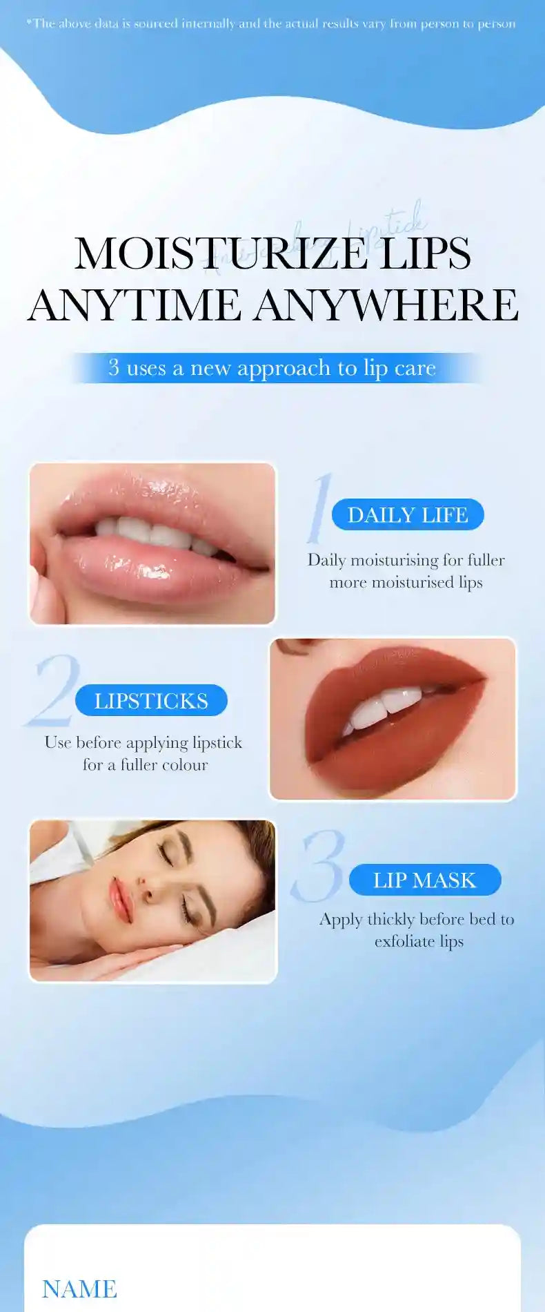 Hyaluronic Acid Lip Balm for Dry Lips - Deep Hydration Lip Care Set Lip Care Tidesmit