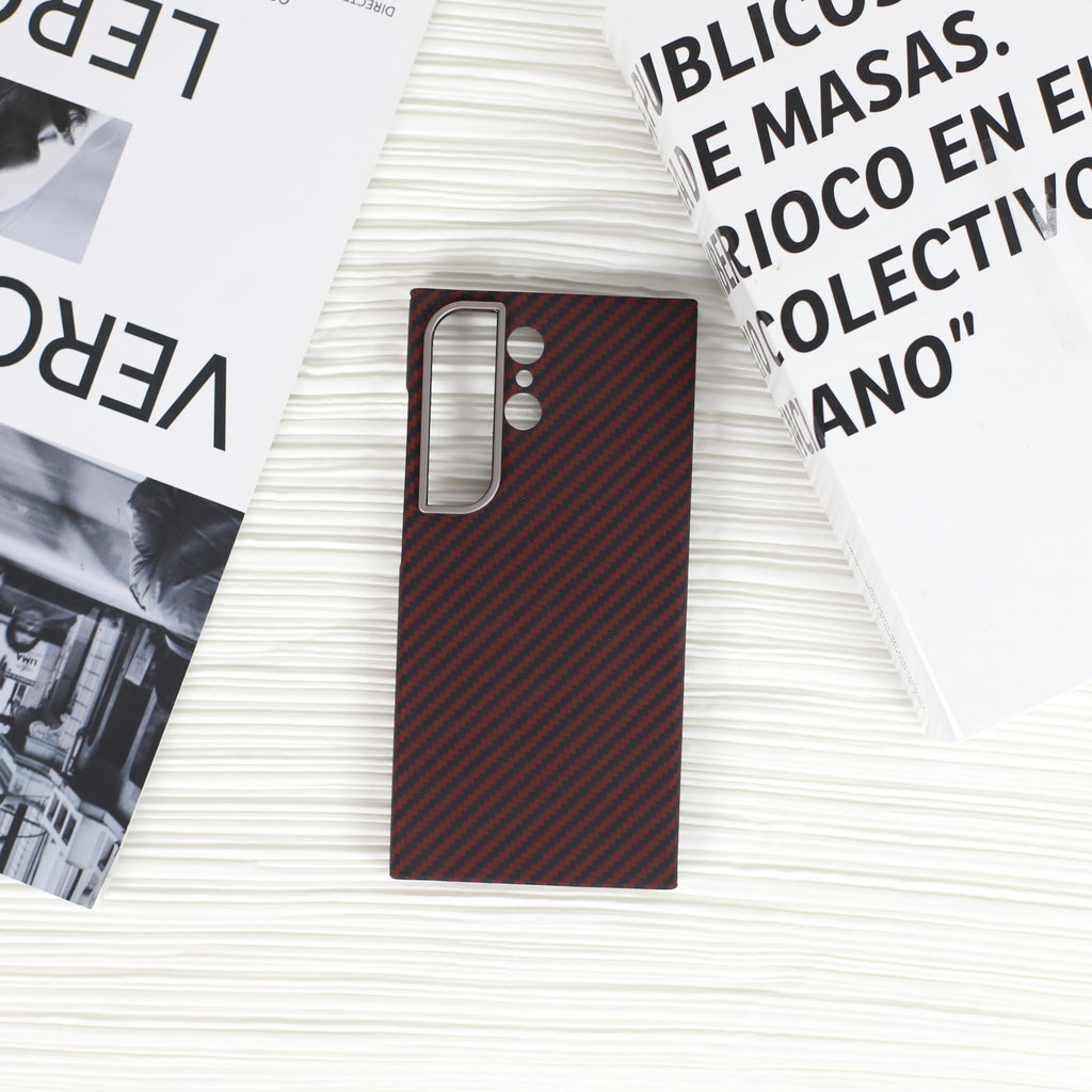Samsung Galaxy S24 Ultra Aramid Fiber Case: Slim Military-Grade Protection Tidesmit