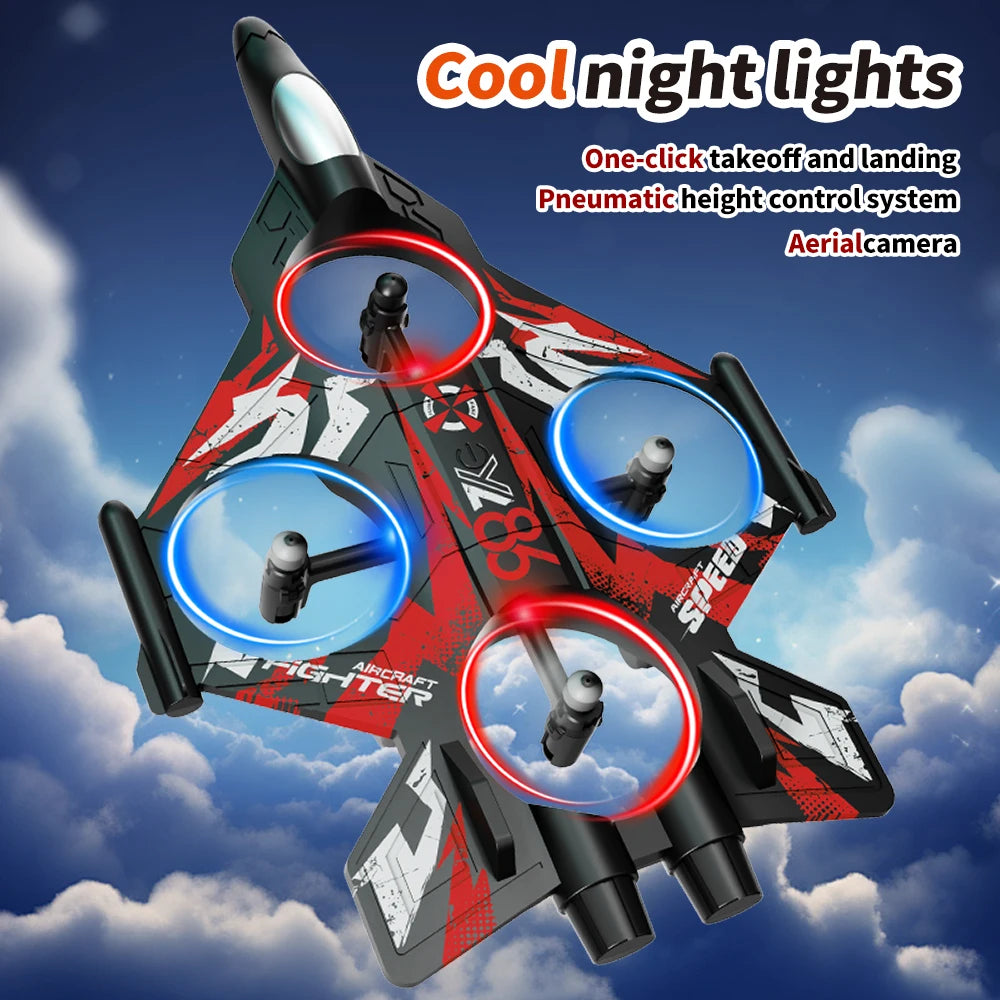 RC Camera Drone with 360 Rolling & Fixed Height Control - Tidesmit Tidesmit