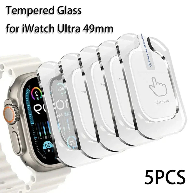 Apple Watch Ultra 49mm Screen Protector - HD Tempered Glass Film Tidesmit