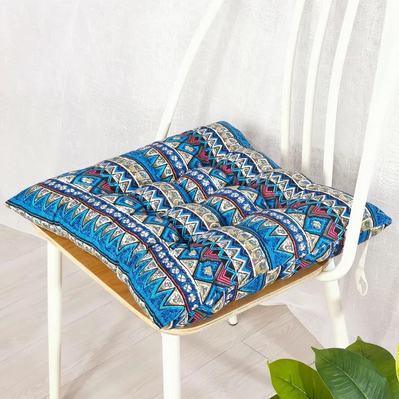 Simple Cotton and Linen Cushions Office Chair Cushions Soft and Comfortable Living Room Sofa Tatami Cushions Floor Cushion