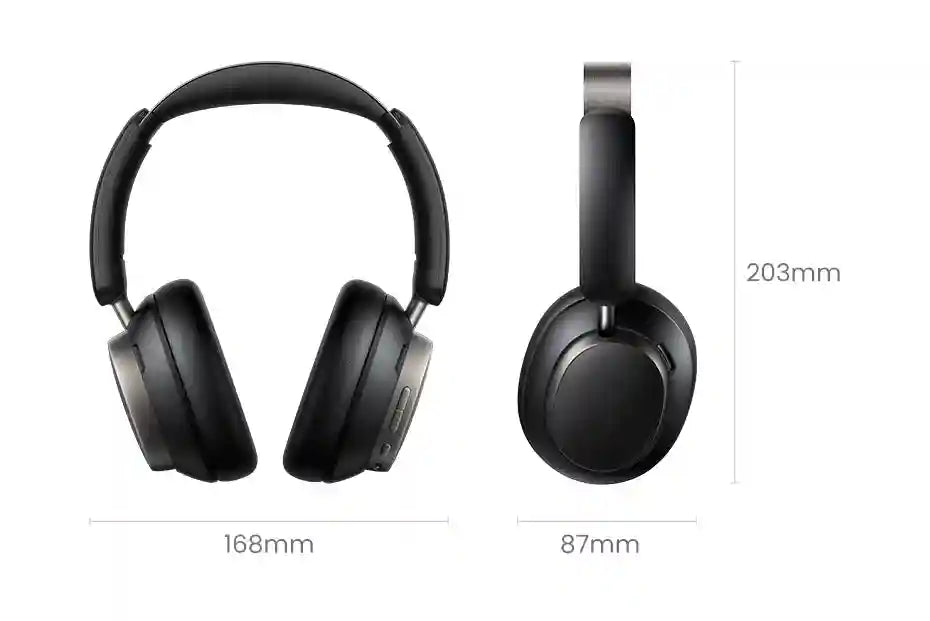 Wireless Headphones with Active Noise Cancellation & 120h Playtime Tidesmit