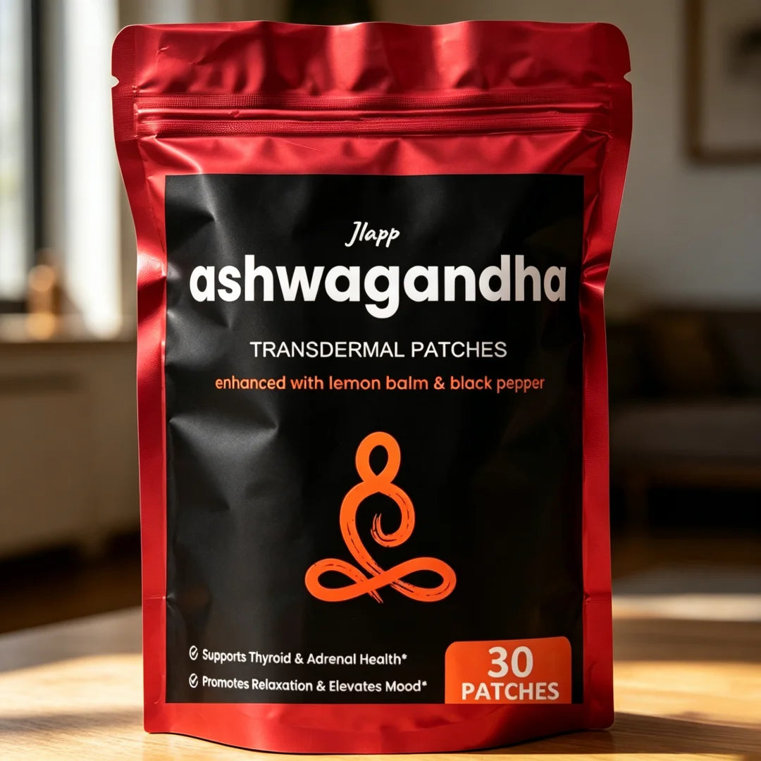 Ashwagandha Transdermal Patches Natural Energy, Performance & Mood Support 30 Patches