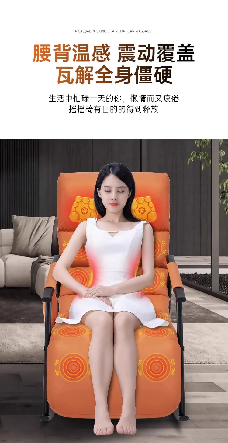 Full Body Massage Chair Recliner With Intelligent Rocking & Heat Therapy Massage Chairs Tidesmit