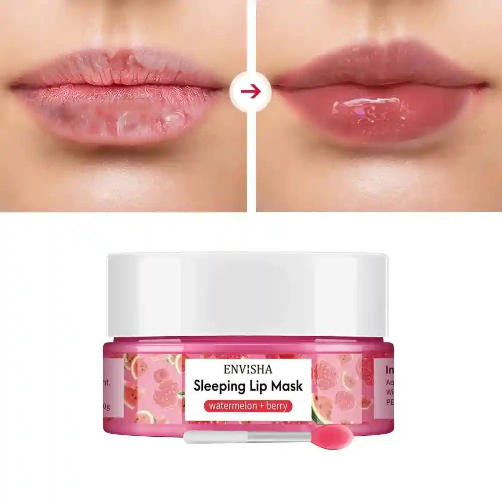 Lip Sleeping Mask Moisturizing Balm - Nourishing Overnight Treatment Lip Care Tidesmit