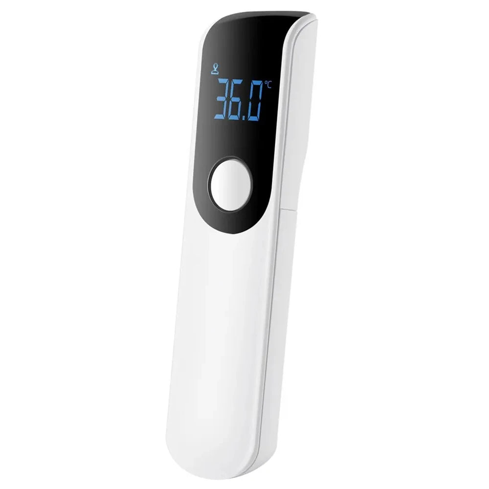 Thermometer Three-color Backlit Display Forehead Thermometer Digital Display Infrared Body Thermometer or Finger Pulse Oximeter