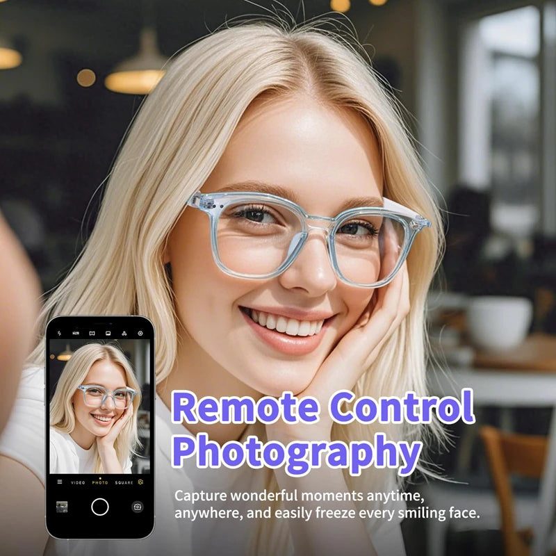 Tidesmit Bluetooth Smart Glasses with Spatial Audio - Waterproof Design Tidesmit