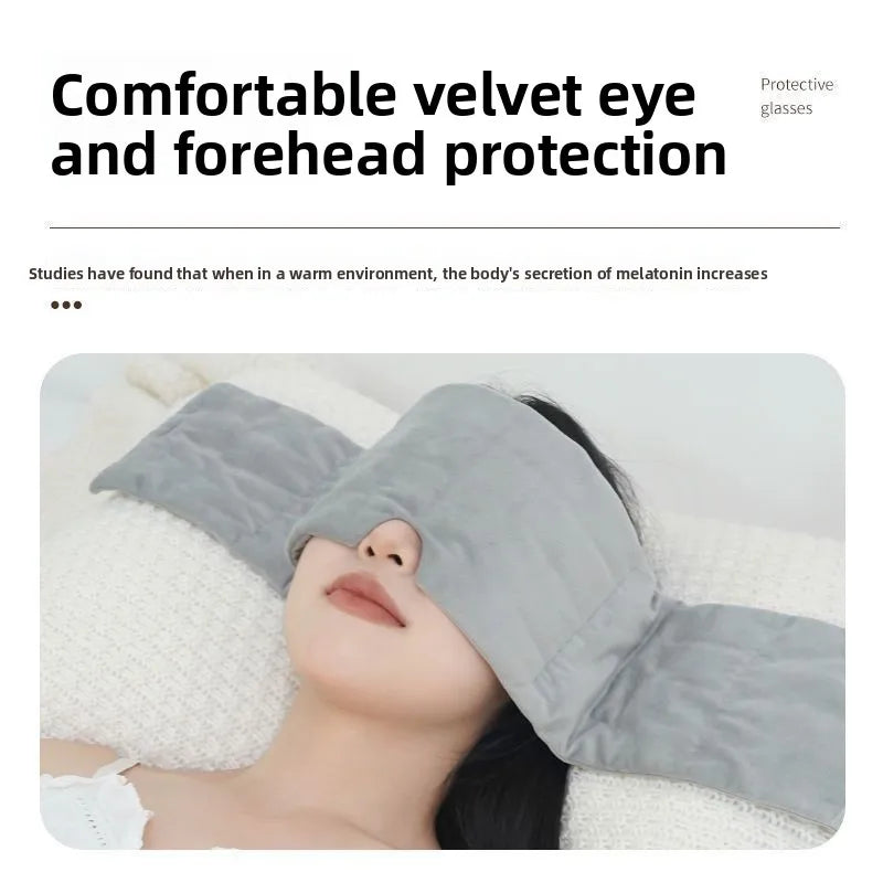 Deep Sleep Gravity Eye Mask Light Blocking Noise Reducing Sleeping Headband Comfortable Nap Aid Office Dorm Relaxation Tool