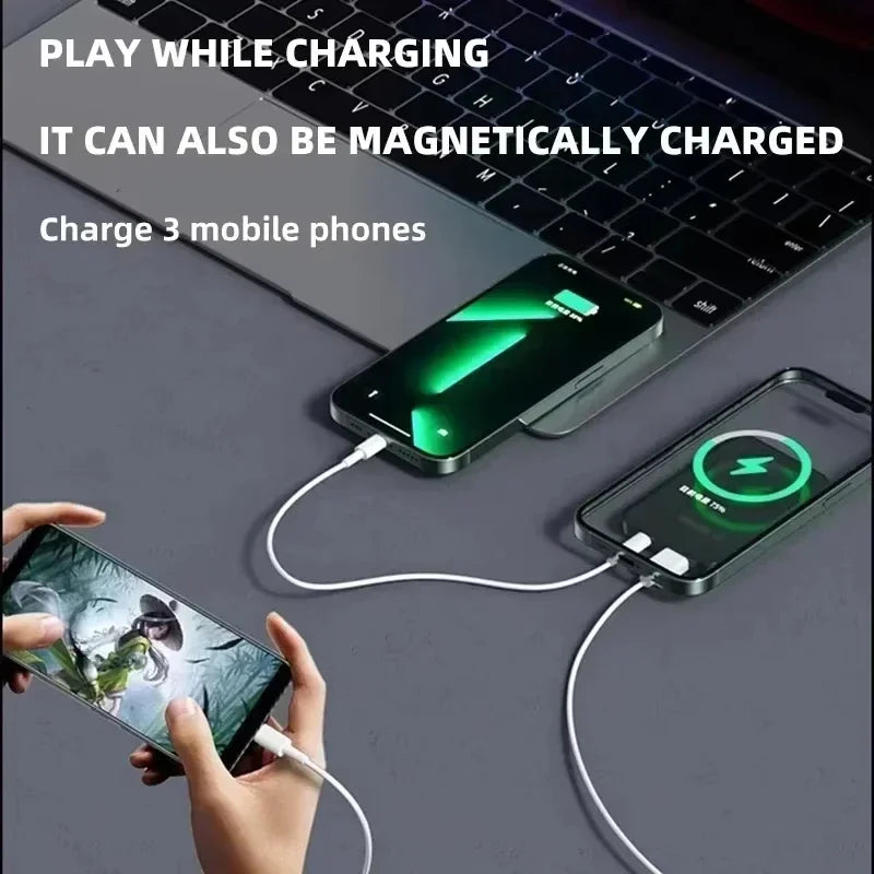 Tidesmit 100000mAh Magnetic Fast Charging Power Bank - High Capacity Tidesmit