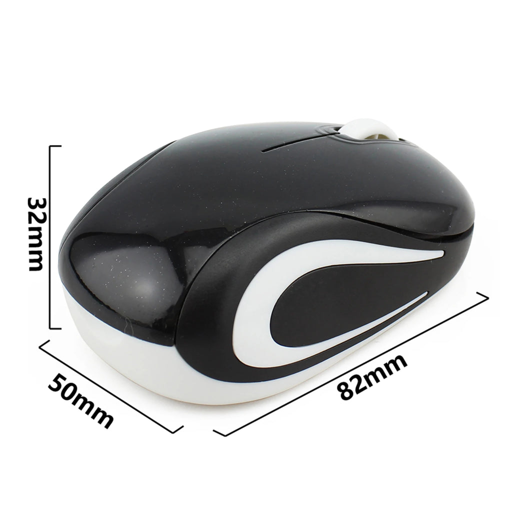 Cute Mantou 2.4G Mini Wireless Mouse 1600DPI Long Battery Life Wireless Gaming Mouse Computer peripherals For Pc Laptop Use