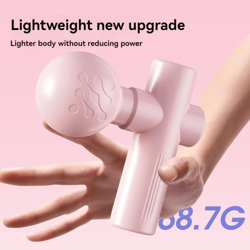 Mini Massage Gun for Deep Tissue Muscle Relief - USB Rechargeable Body Shaping Massage Equipment Tidesmit