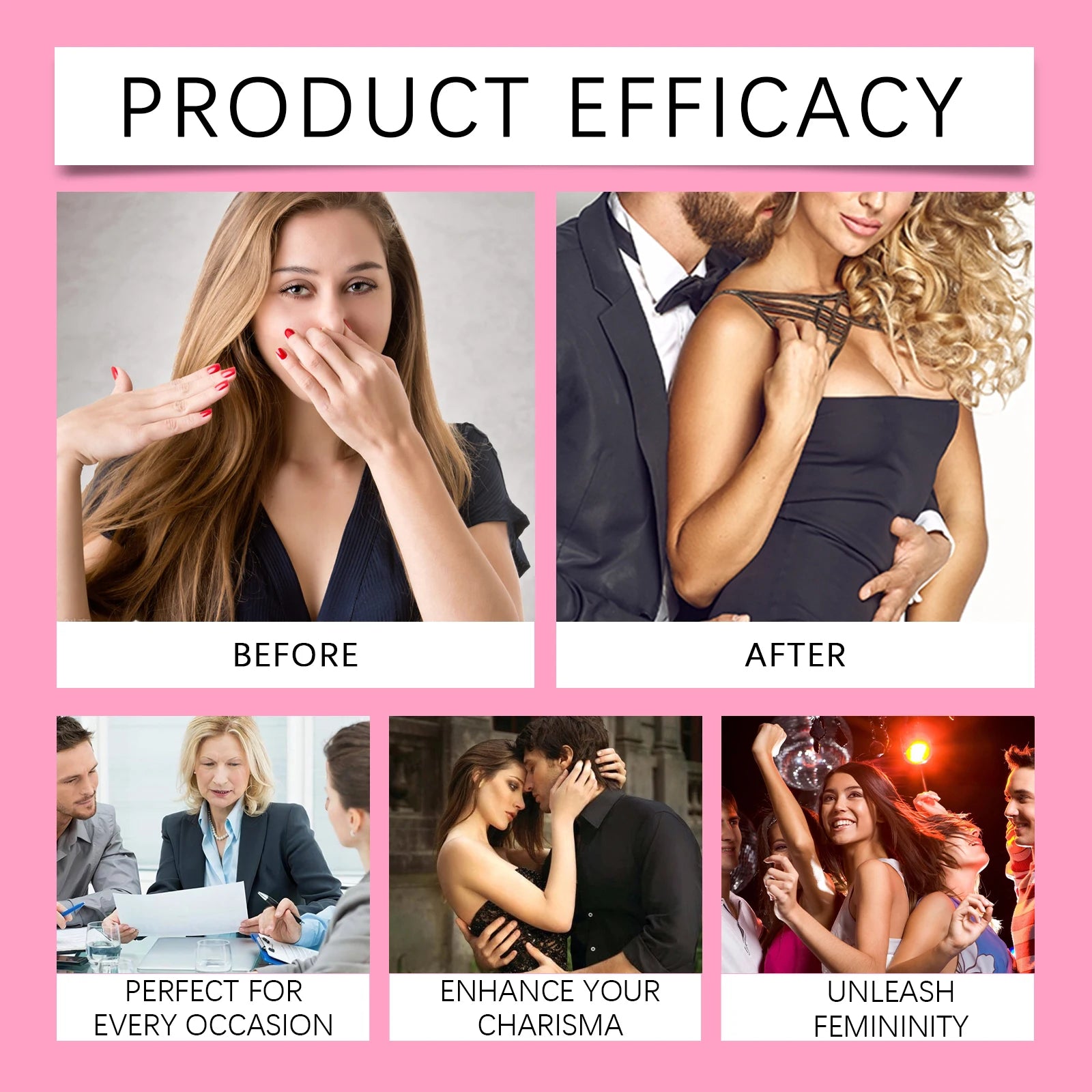 New Pheromone Perfume: long-lasting fragrance for men and women to enhance attraction and boost personal charisma.