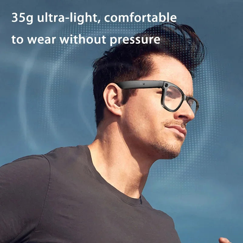 Tidesmit Smart Audio Glasses with AI Camera and Spatial Bluetooth Connectivity Tidesmit