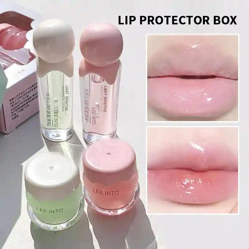 Lip Care Set: Moisturizing Jelly Balm Day & Night Duo by Tidesmit Lip Care Tidesmit