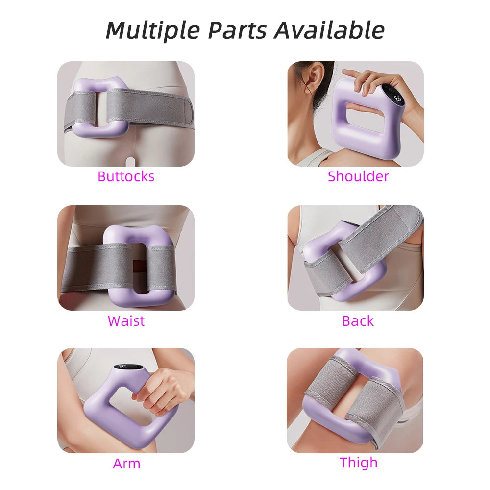 Electric Fascia Massage Ring for Deep Tissue Recovery | Blue Fascia Gun Tidesmit