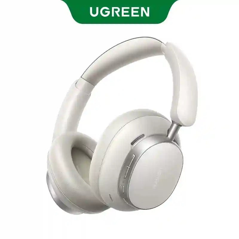 Tidesmit Wireless Headphones - Over-Ear Active Noise Cancellation Studio Pro (White) Tidesmit