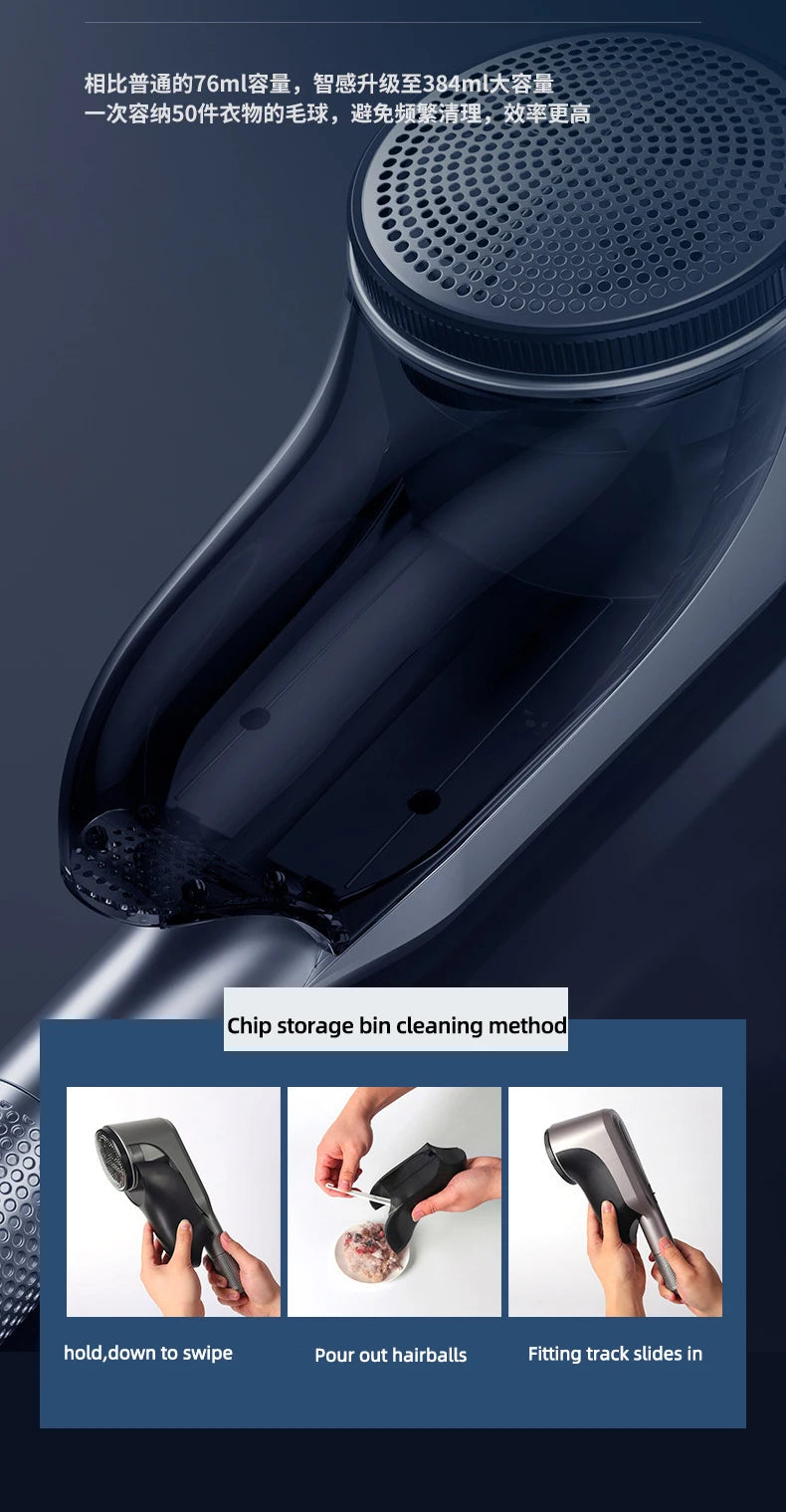 Tidesmit 60W professional electric lint remover featuring a large spool for commercial laundry garment maintenance.