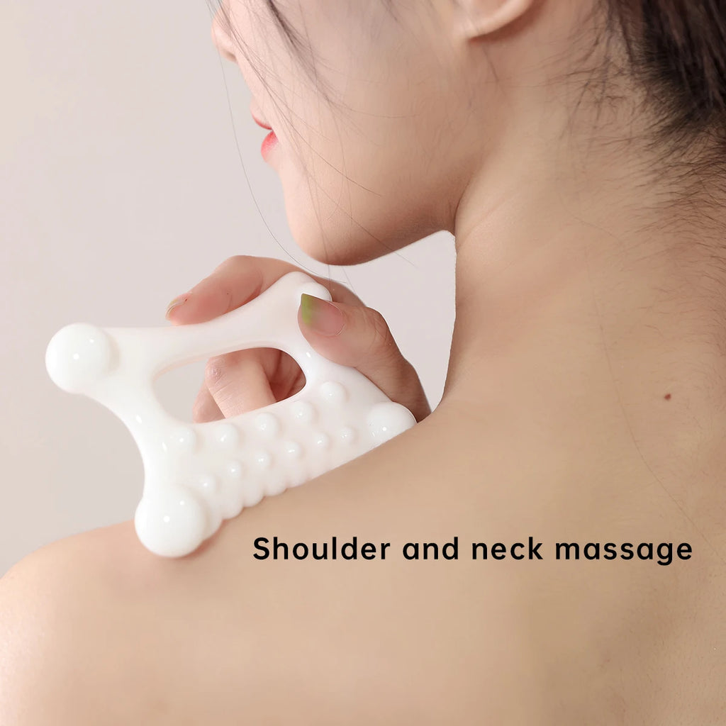 Gua Sha Body Massage Tool - Static Free Resin for Muscle Recovery Body Shaping Massage Equipment Tidesmit
