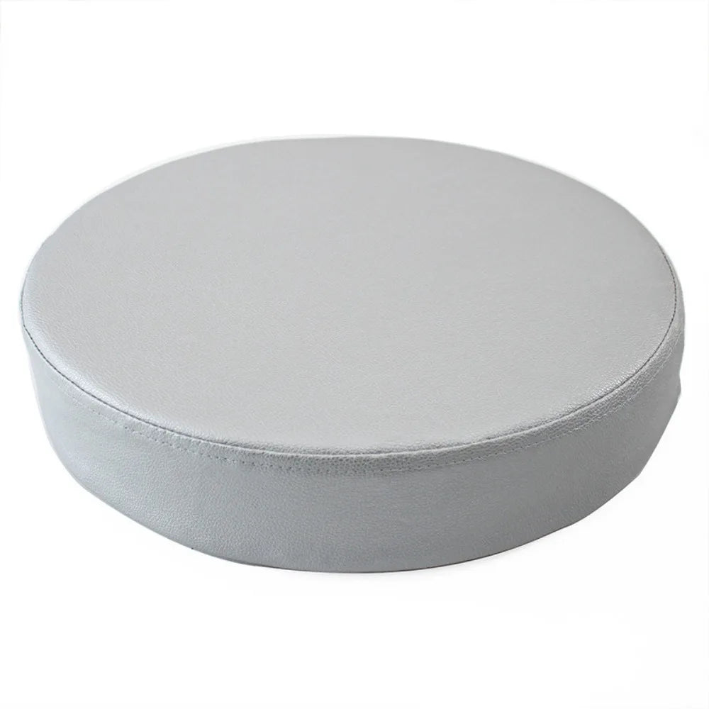 Simple Japanese Style Leather Round Cushion Thicken Soft Floor Cushion Waterproof Meditation Window Pillow for Home