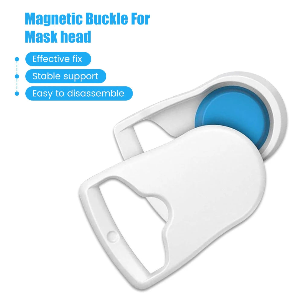 2/4/6/8/10PCS CPAP Headgear Clips Magnetic CPAP Mask Clips Compatible with AirFit F20 F30 N20 Quick-Disconnect Headband Clips