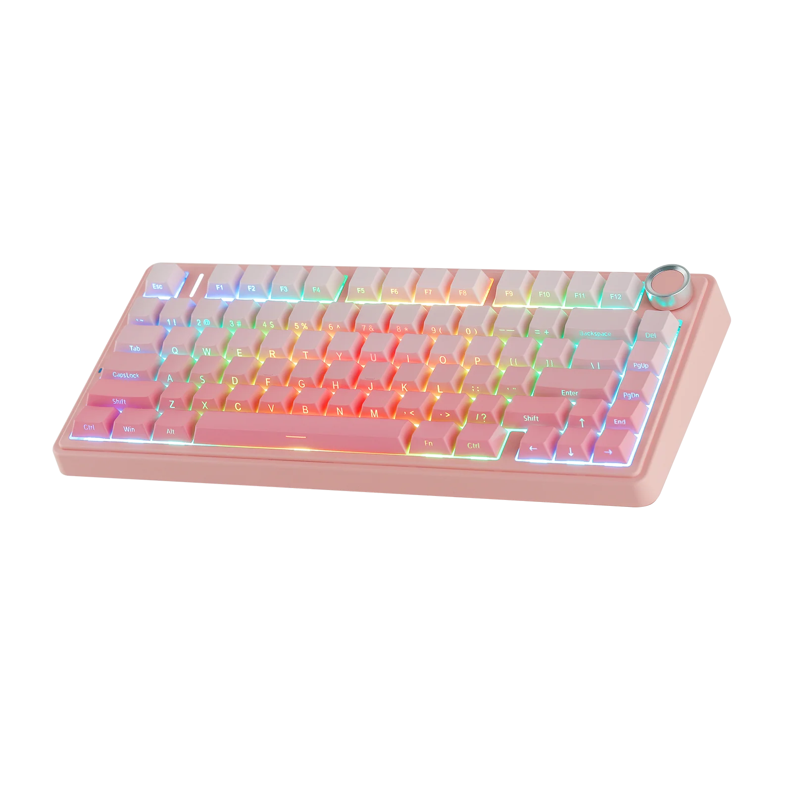 EPOMAKER x AULA F75 75% ANSI Hot-Swap Gasket Bluetooth 5.0/2.4G Wireless/Wired Mechanical Keyboard PBT Keycaps for Mac/Win