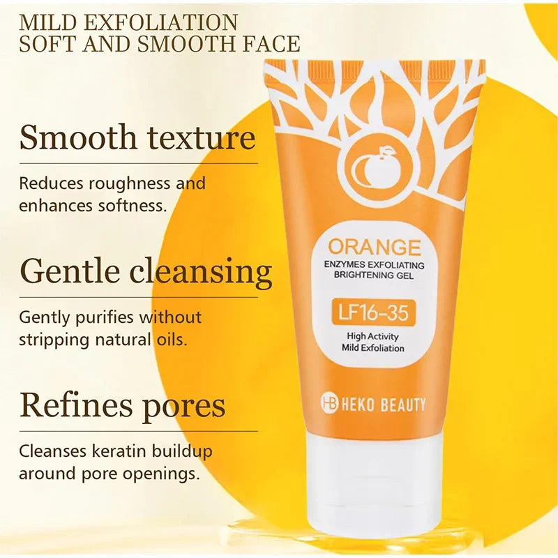 Facial Exfoliating Gel | Salon-Quality Deep Pore Cleansing Scrub Scrubs Treatments Tidesmit