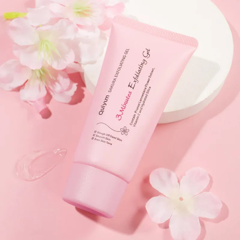 Sakura Exfoliating Peeling Gel | Smooth Face Scrub, 30g & 50g Tidesmit Scrubs Treatments Tidesmit