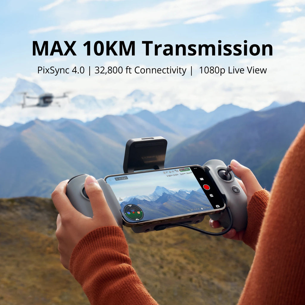 Potensic Atom 4K Camera Drone - 3-Axis Gimbal, Foldable GPS Drone Tidesmit