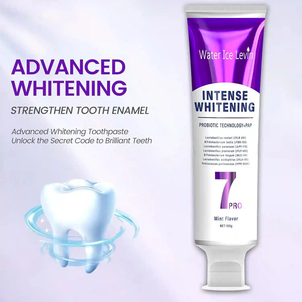 Tidesmit Probiotic Super Whitening Toothpaste tube for deep cleaning and fresh breath oral care