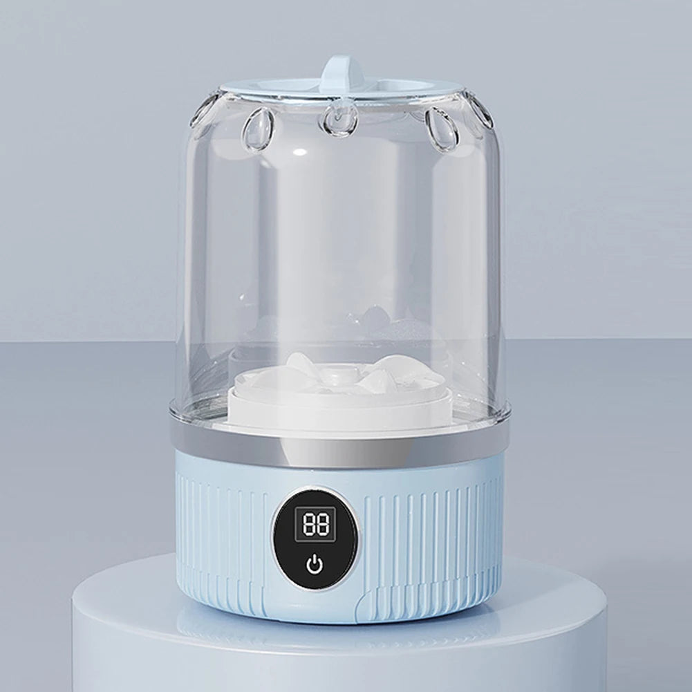 Tidesmit cordless underwear washer with laundry cup and rechargeable battery for portable travel and home use