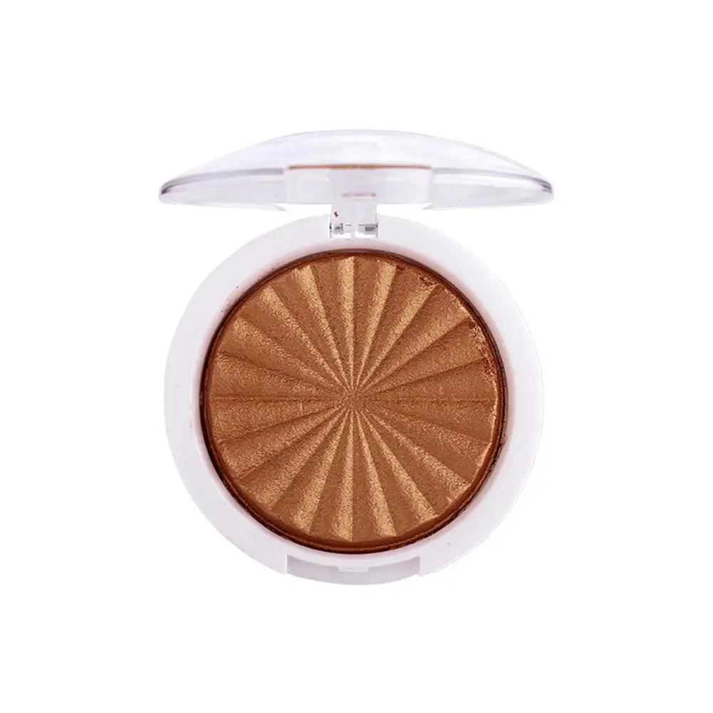 Tidesmit Miss Rose 3D pearlescent shimmer highlighter and matte monochrome blush powder texture close-up