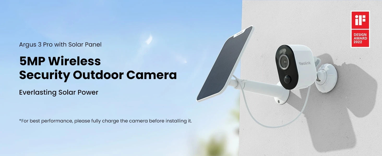 REOLINK 5MP Outdoor Wireless Security Cameras Dual-Band WiFi Battery Camera Smart Detection Solar IP Camera Home Hub Compatible