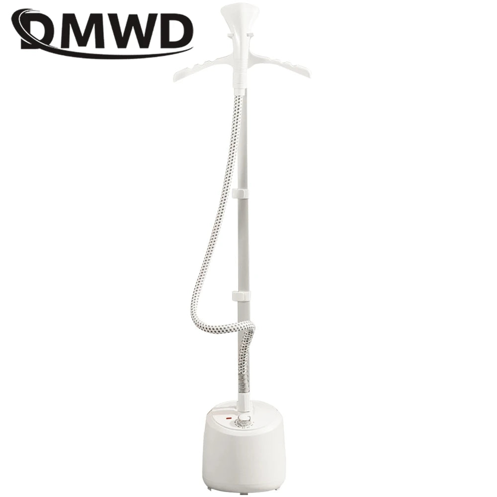 Tidesmit 2L household garment steamer with adjustable rod for efficient clothes ironing on 10 fabric types 220V