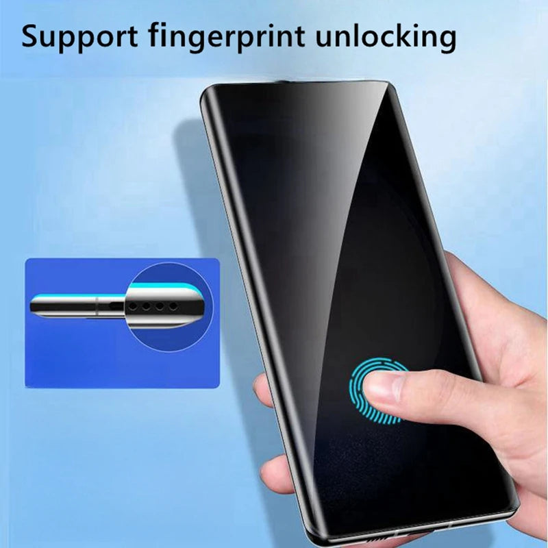 1-3PCS Curved Screen Protector For Samsung Galaxy S23 Ultra , S22 ultra , S21 ultra , S24 ultra Ceramic Film AE Tidesmit