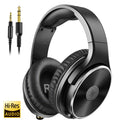 Wired Over-Ear Studio Monitor Headphones for Professional Audio Monitoring Black Tidesmit