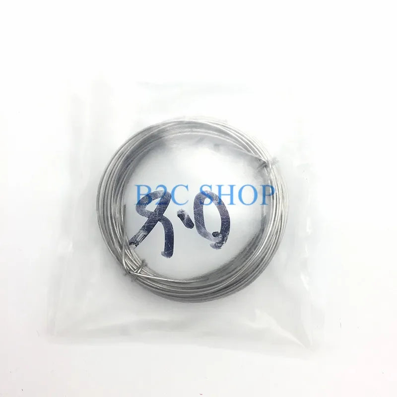 Stainless steel cerclage orthopedic surgical wire for pet bone fracture repair, 0.4-1.5mm gauge in clear packaging.