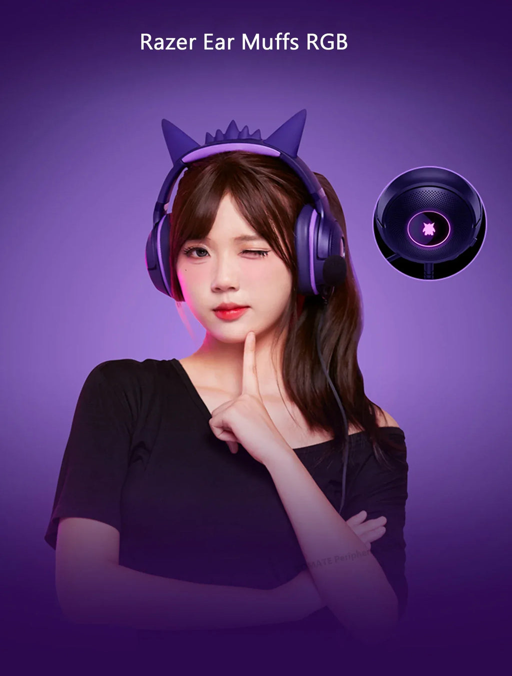 Gengar Gaming Headset Kraken V3 X USB Wired Audio | Tidesmit Tidesmit