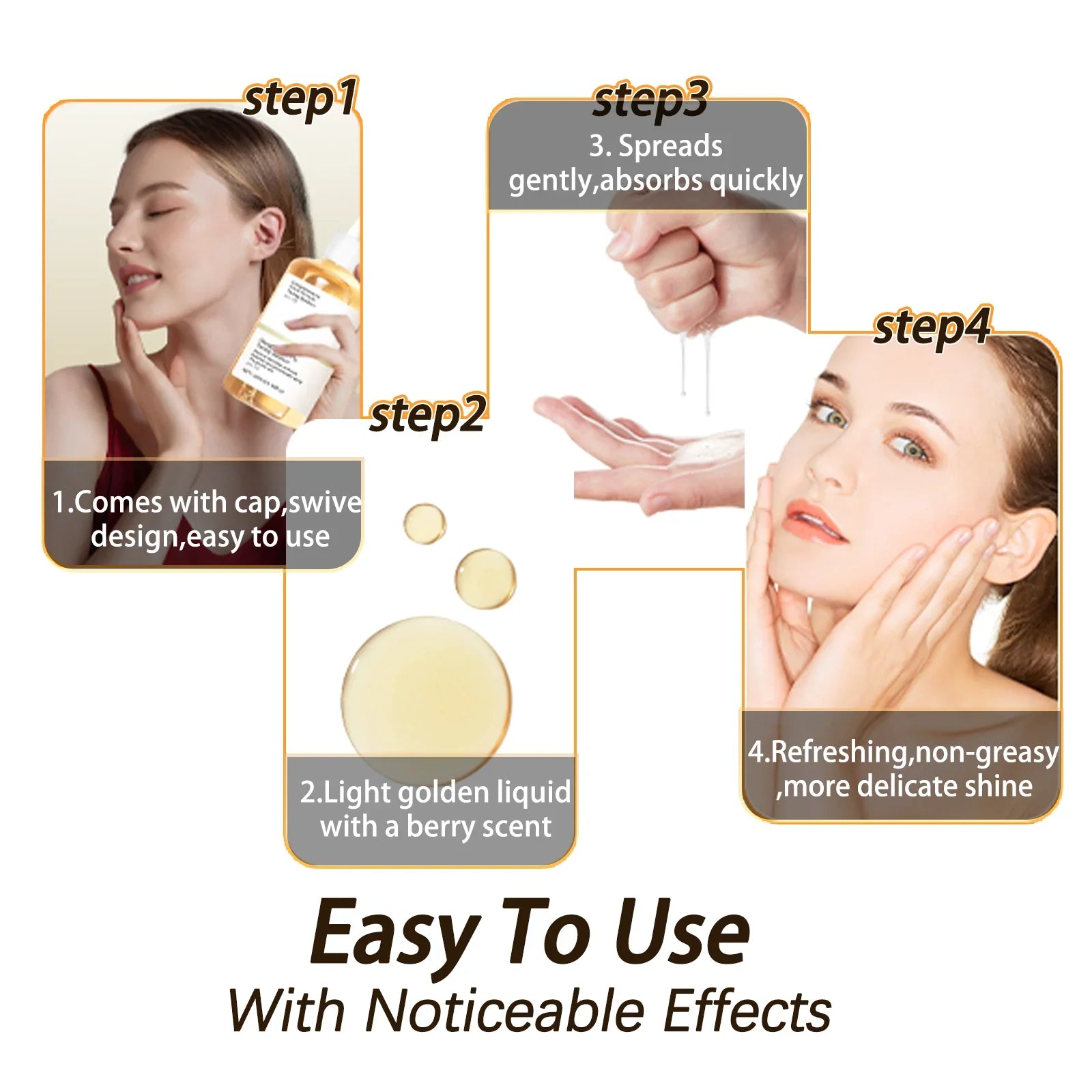 Glycolic Acid 7% Percent Toning Solution Face Exfoliant Acne And Dark Spots Brightens Skin Niacinamide Gentle Facial Care